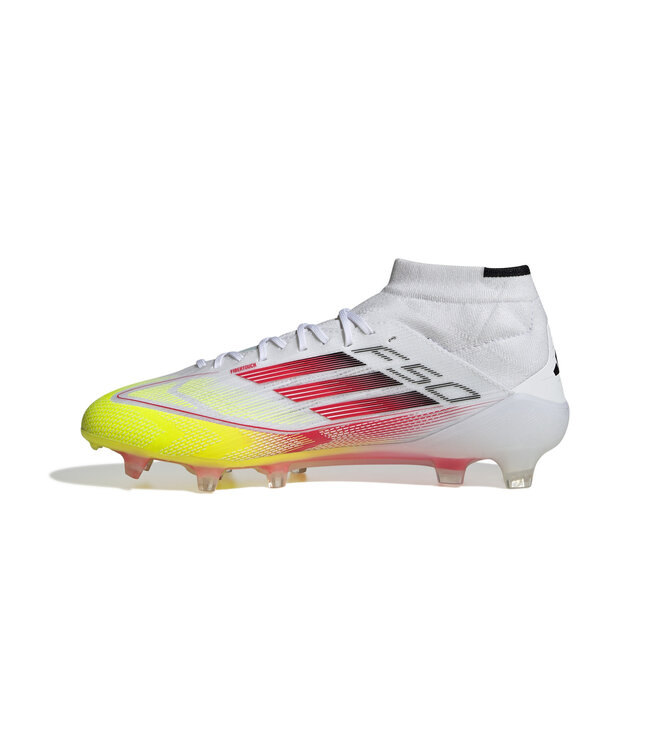 Adidas F50 Elite Mid FG Women (White/Red/Volt)