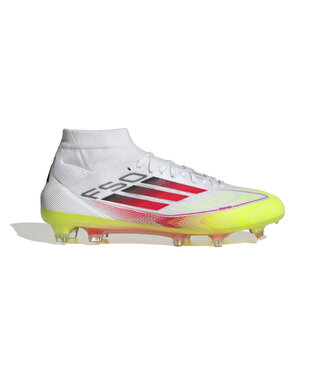 Adidas F50 PRO MID FG W (WHITE/RED/VOLT)