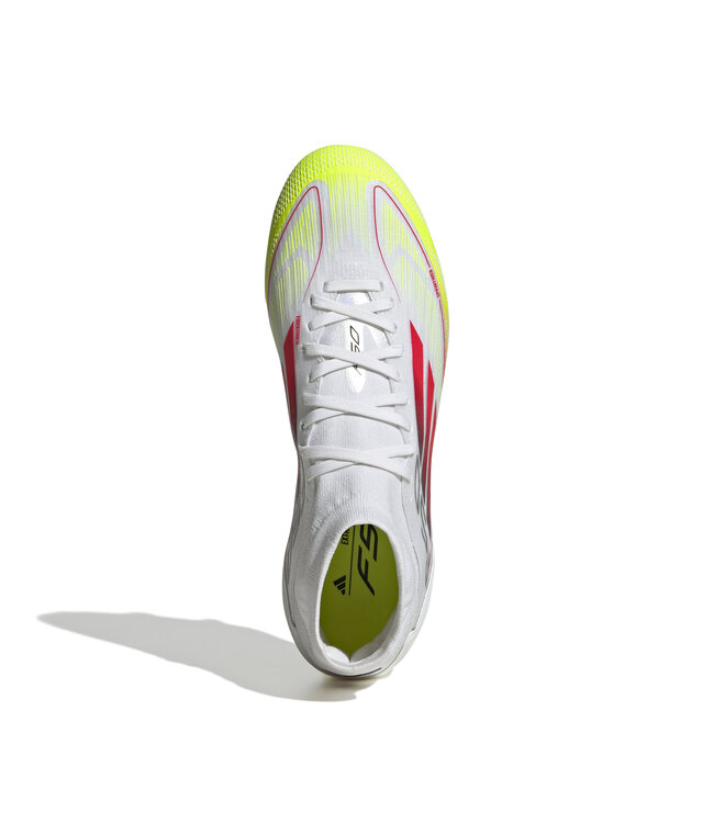 Adidas F50 Pro Mid FG Women (White/Red/Volt)