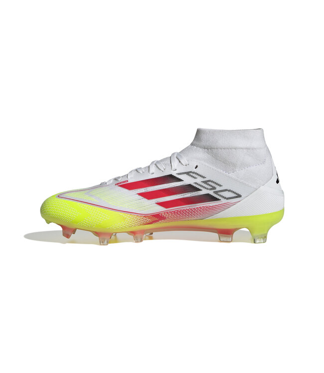 Adidas F50 Pro Mid FG Women (White/Red/Volt)