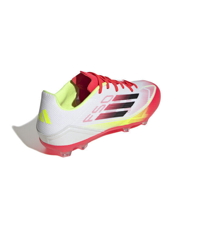 Adidas F50 League FG (White/Red/Volt)