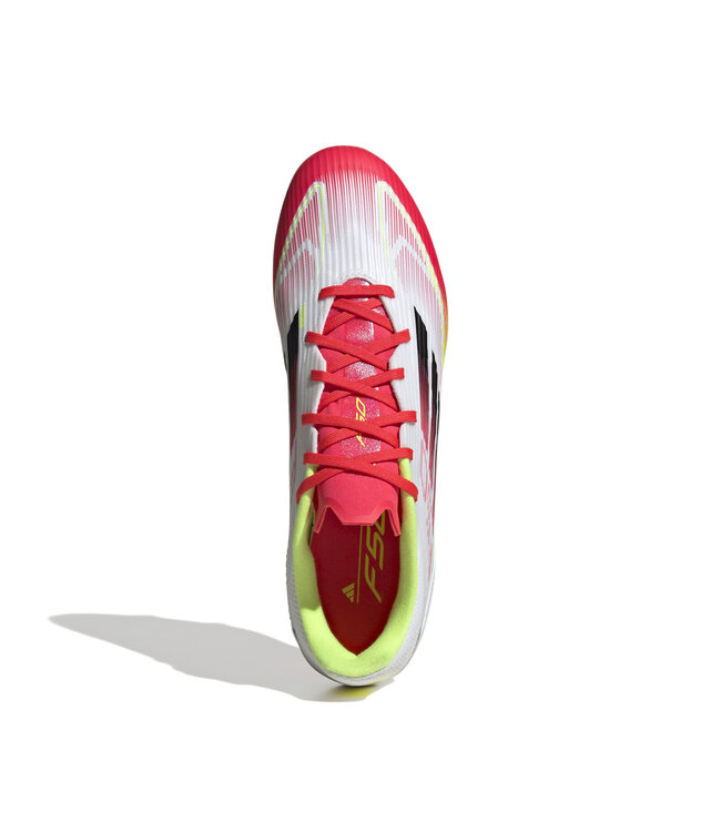 Adidas F50 League FG (White/Red/Volt)