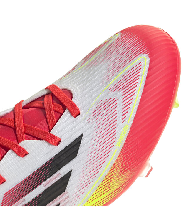 Adidas F50 League FG (White/Red/Volt)