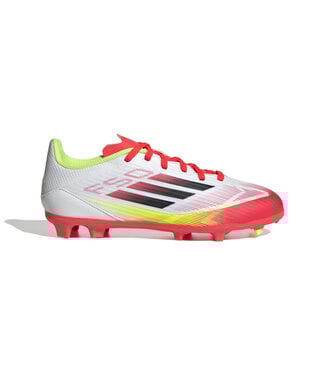Adidas F50 LEAGUE FG/MG JR (WHITE/RED/VOLT)