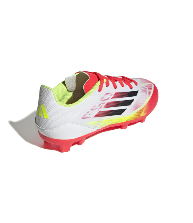 Adidas F50 League FG/MG Jr (White/Red/Volt)