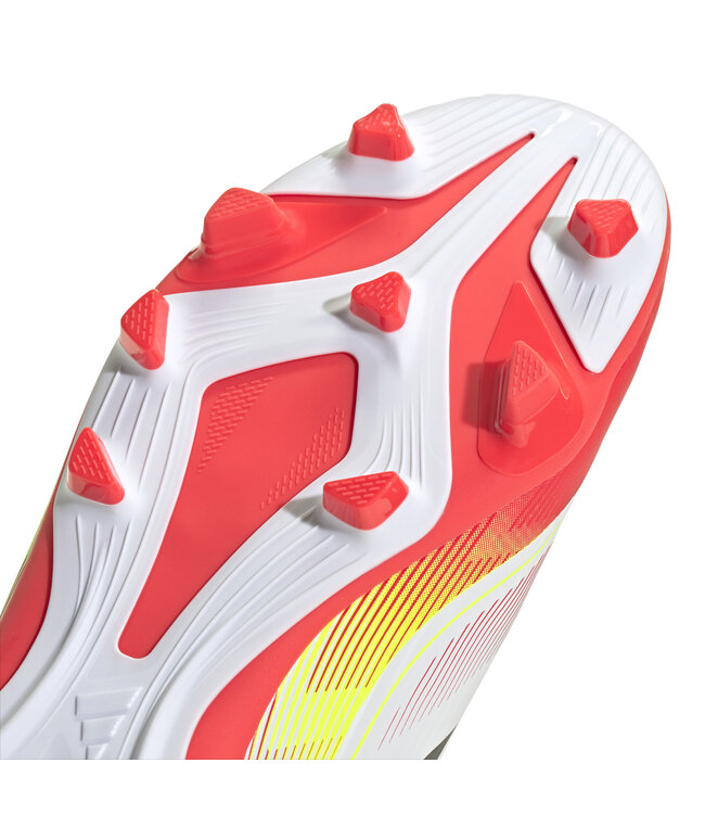 Adidas F50 Club FxG Jr (White/Red/Volt)
