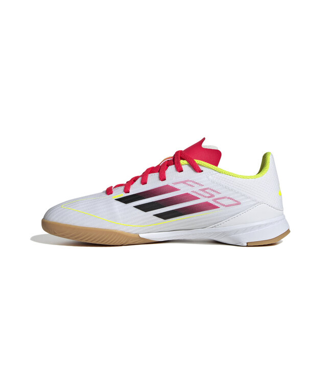 Adidas F50 League Indoor Jr (White/Red/Volt)
