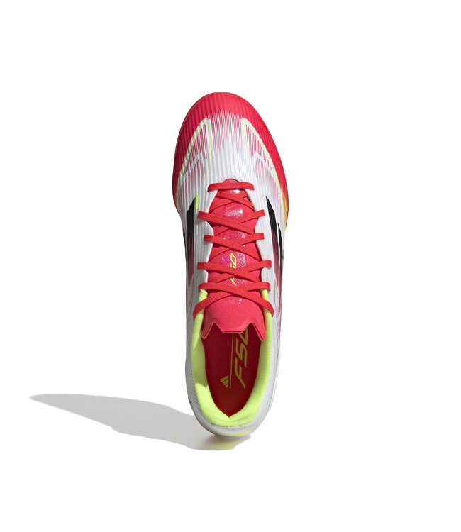 Adidas F50 League Turf (White/Red/Volt)