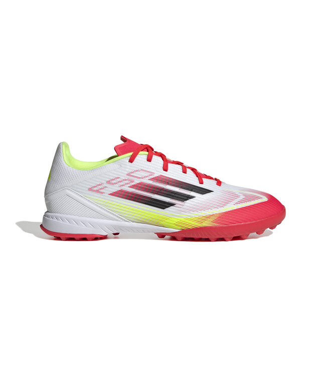 Adidas F50 League Turf (White/Red/Volt)