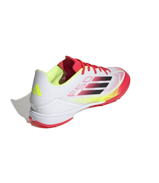 Adidas F50 League Turf (White/Red/Volt)
