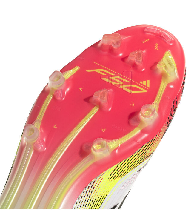 Adidas F50 Elite FG (White/Red/Volt)