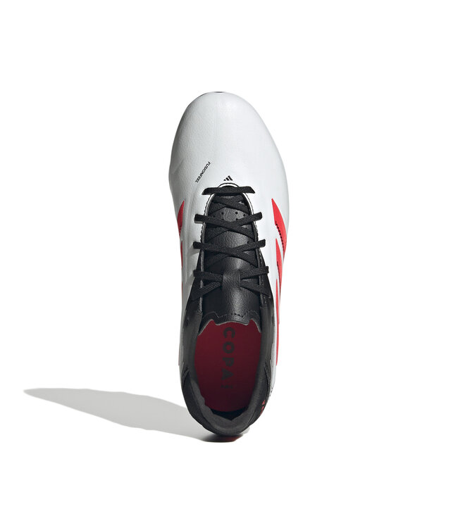 Adidas Copa Pure III League FG Jr (White/Red)
