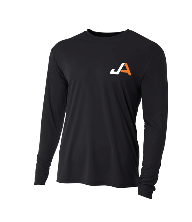 JA TRAINING: A4 LONG SLEEVE TEE (BLACK)