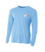 JA TRAINING: A4 LONG SLEEVE TEE (SKY)