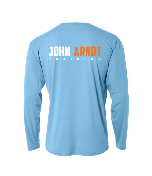 JA TRAINING: A4 LONG SLEEVE TEE (SKY)