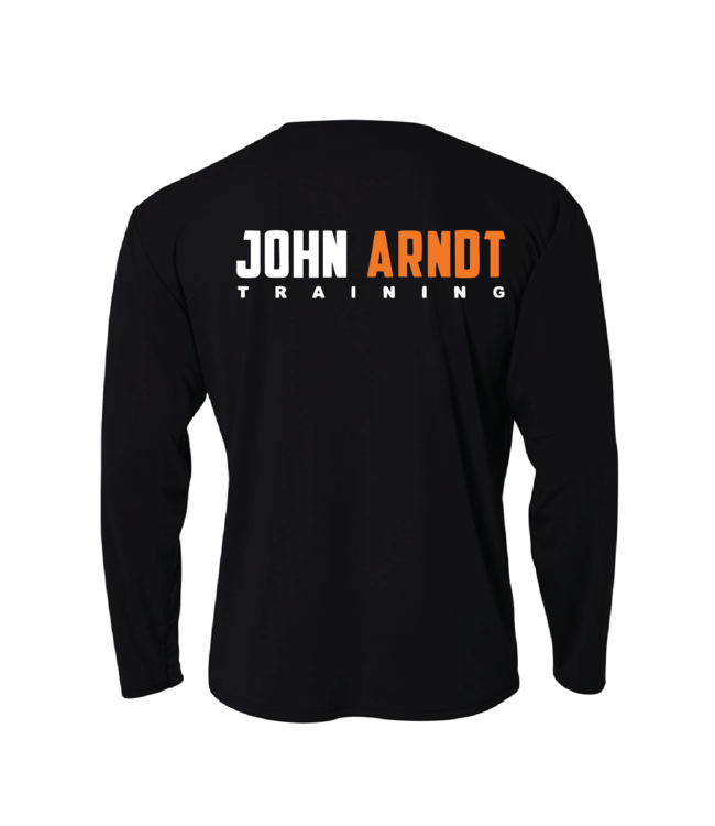 JA TRAINING: A4 LONG SLEEVE TEE (BLACK)