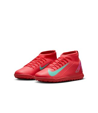 Nike MERCURIAL SUPERFLY 10 CLUB TF JR (PINK/MINT)