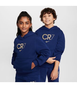 Nike CR7 CLUB FLEECE HOODIE YOUTH (NAVY)