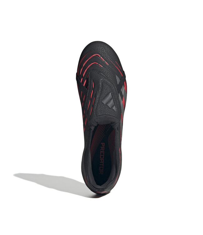 Adidas Predator Pro 25 Fold-Over Tongue FG (Black/Red)