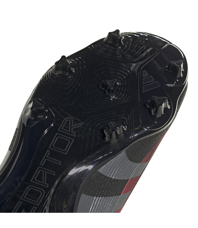 Adidas Predator League 25 FG Jr (Black/Red)