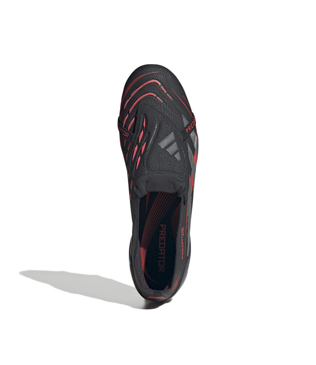 Adidas Predator Elite 25 Fold-Over Tongue FG (Black/Red)