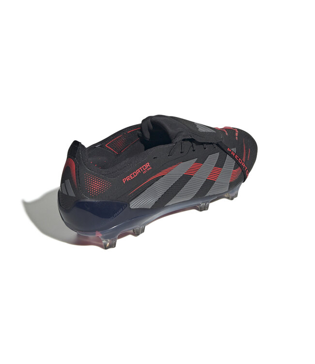 Adidas Predator Elite 25 Fold-Over Tongue FG (Black/Red)