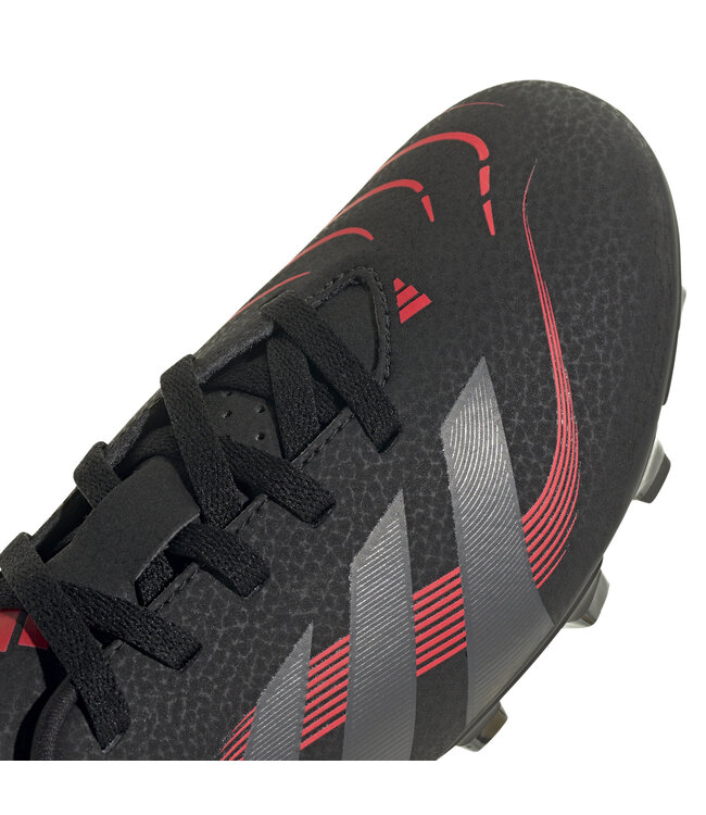 Adidas Predator Club 25 FG/MG Jr (Black/Red)