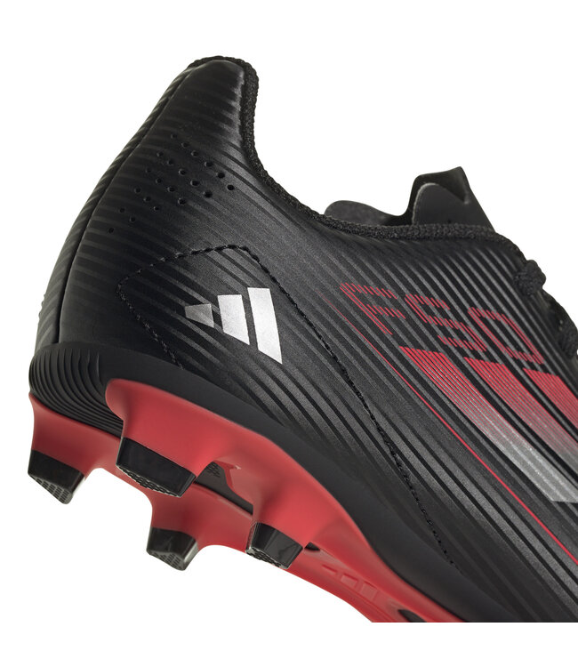 Adidas F50 Club FxG Jr (Black/Red)