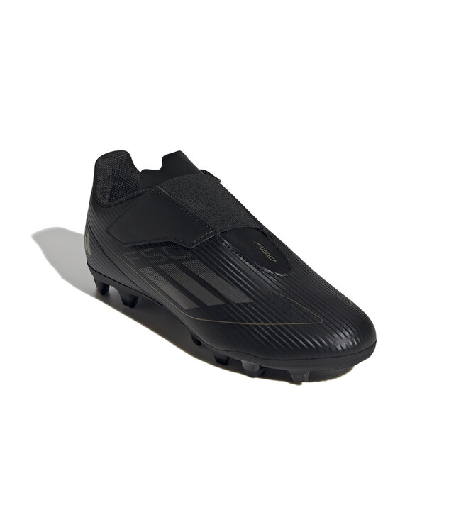 Adidas F50 Club Velcro FxG Jr (Black/Silver)