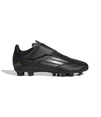 Adidas F50 CLUB VELCRO FxG JR (BLACK/SILVER)