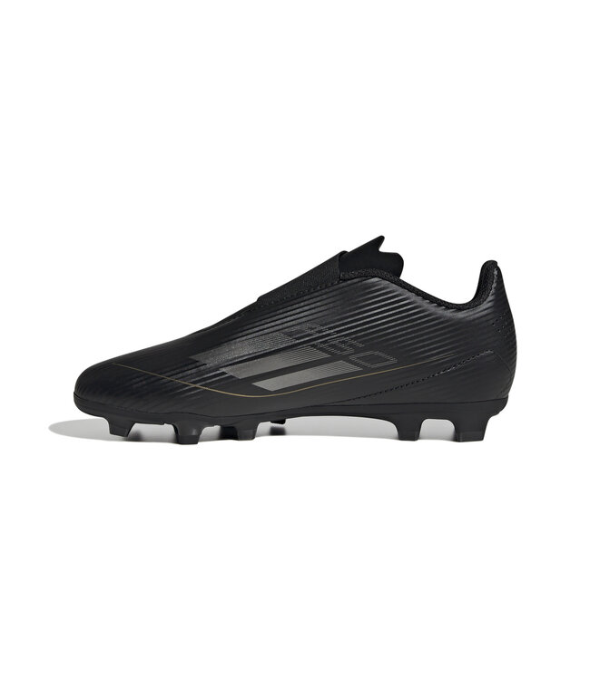 Adidas F50 Club Velcro FxG Jr (Black/Silver)