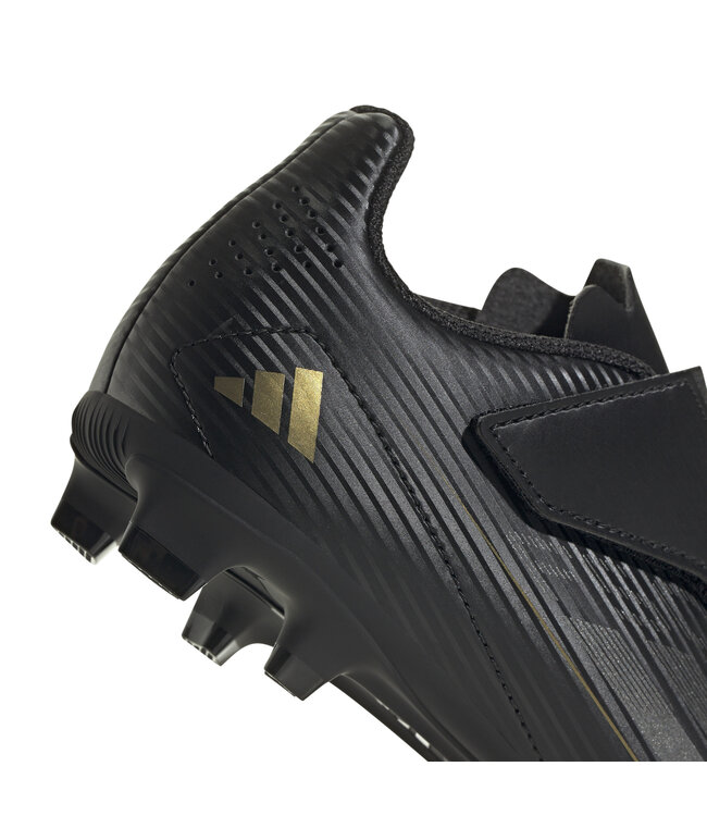 Adidas F50 Club Velcro FxG Jr (Black/Silver)