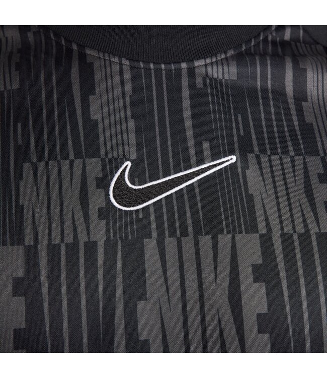 Nike Academy Dri-Fit SS Top (Black/Gray)