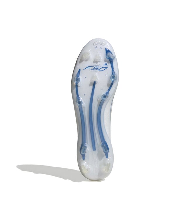 Adidas F50 Elite FG (White/Blue)