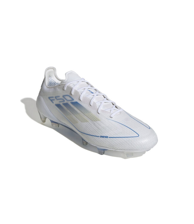 Adidas F50 Elite FG (White/Blue)