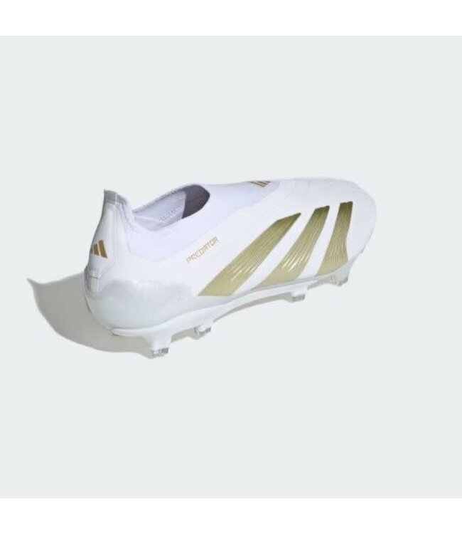 Adidas Predator Elite Laceless FG (White/Gold)