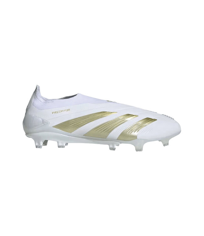 Adidas Predator Elite Laceless FG (White/Gold)