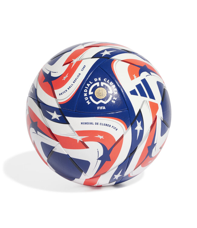 Adidas FIFA Club World Cup 2025 Competition Ball (Red/White/Blue)