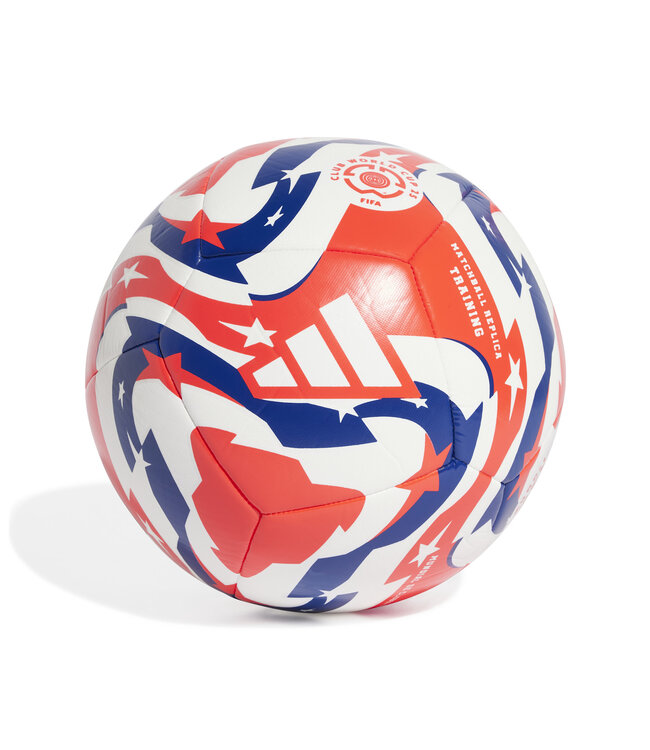 Adidas FIFA Club World Cup 2025 Training Ball (Red/White/Blue)