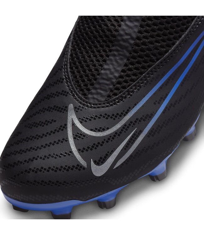 Nike Phantom GX Academy DF FG/MG Jr (Black/Blue)
