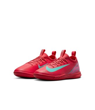 Nike ZOOM MERCURIAL VAPOR 16 ACADEMY IC JR (PINK/MINT)