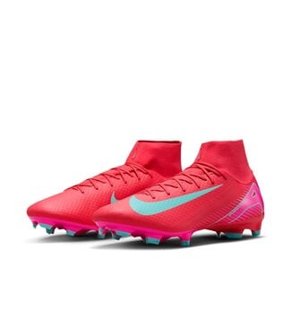 Nike ZOOM MERCURIAL SUPERFLY 10 ACADEMY FG/MG (PINK/MINT)