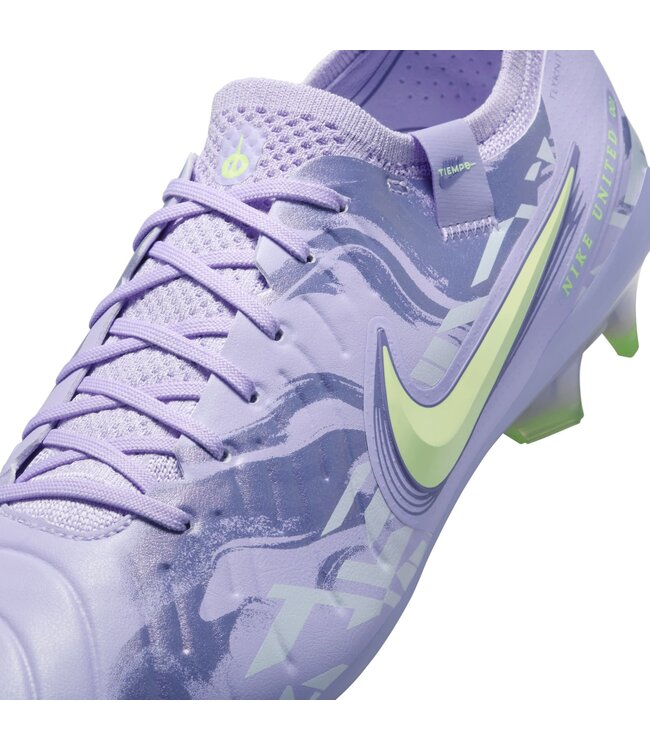 Nike Tiempo Legend 10 Elite FG (Purple/Barely Volt)