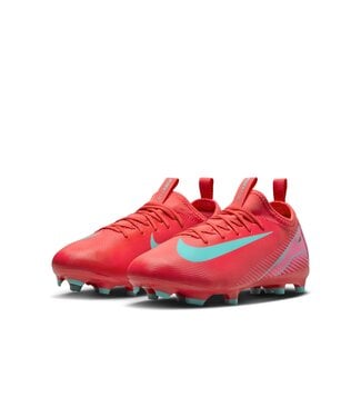 Nike ZOOM MERCURIAL VAPOR 16 ACADEMY FG/MG JR (PINK/MINT)