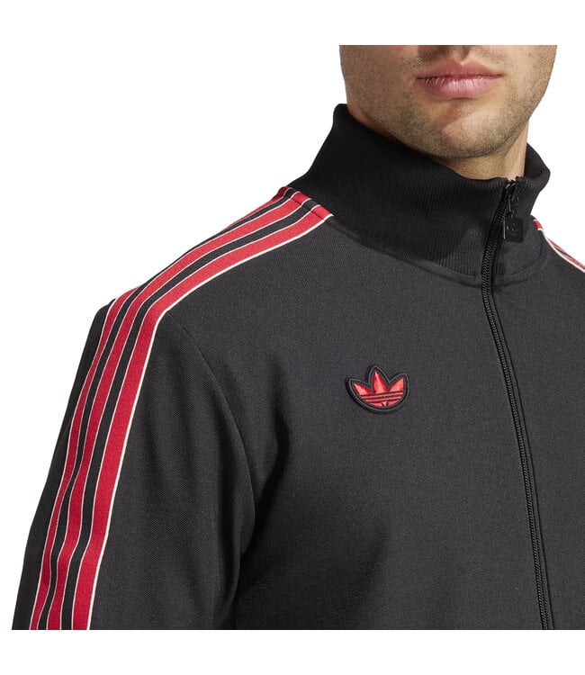 Adidas Manchester United 24/25 Terrace Icons Track Top (Black/Red)