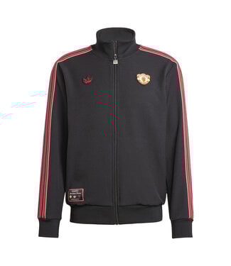 Adidas MANCHESTER UNITED 24/25 TERRACE ICONS TRACK TOP (BLACK/RED)