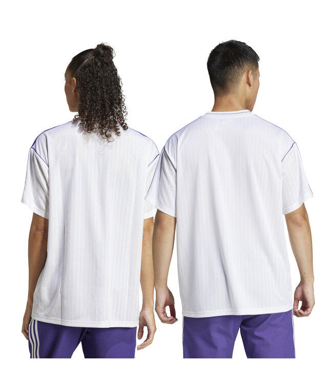 Adidas Real Madrid 24/25 Terrace Icons Jersey (White/Purple)