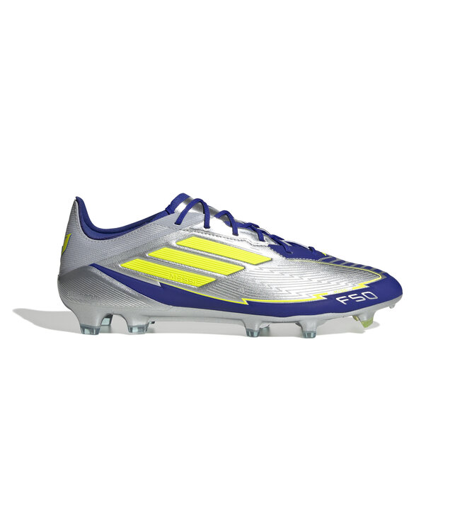 Adidas F50 Elite Messi FG (Silver/Blue/Volt)