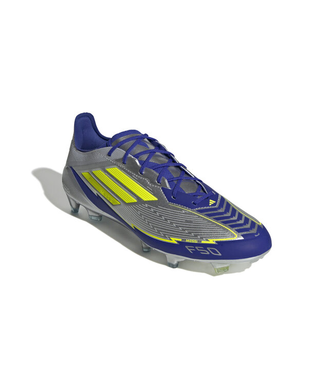 Adidas F50 Elite Messi FG (Silver/Blue/Volt)