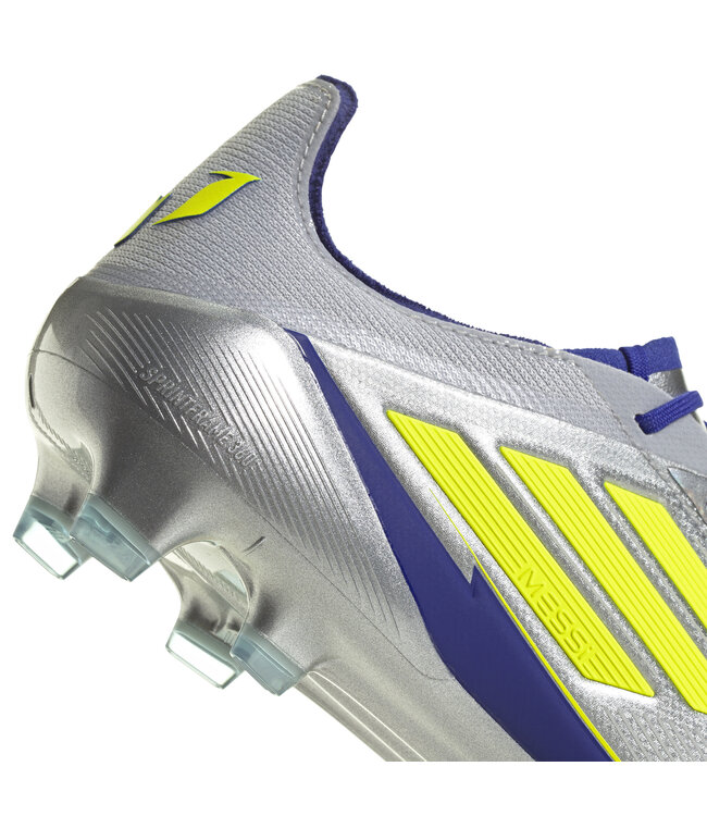 Adidas F50 Elite Messi FG (Silver/Blue/Volt)